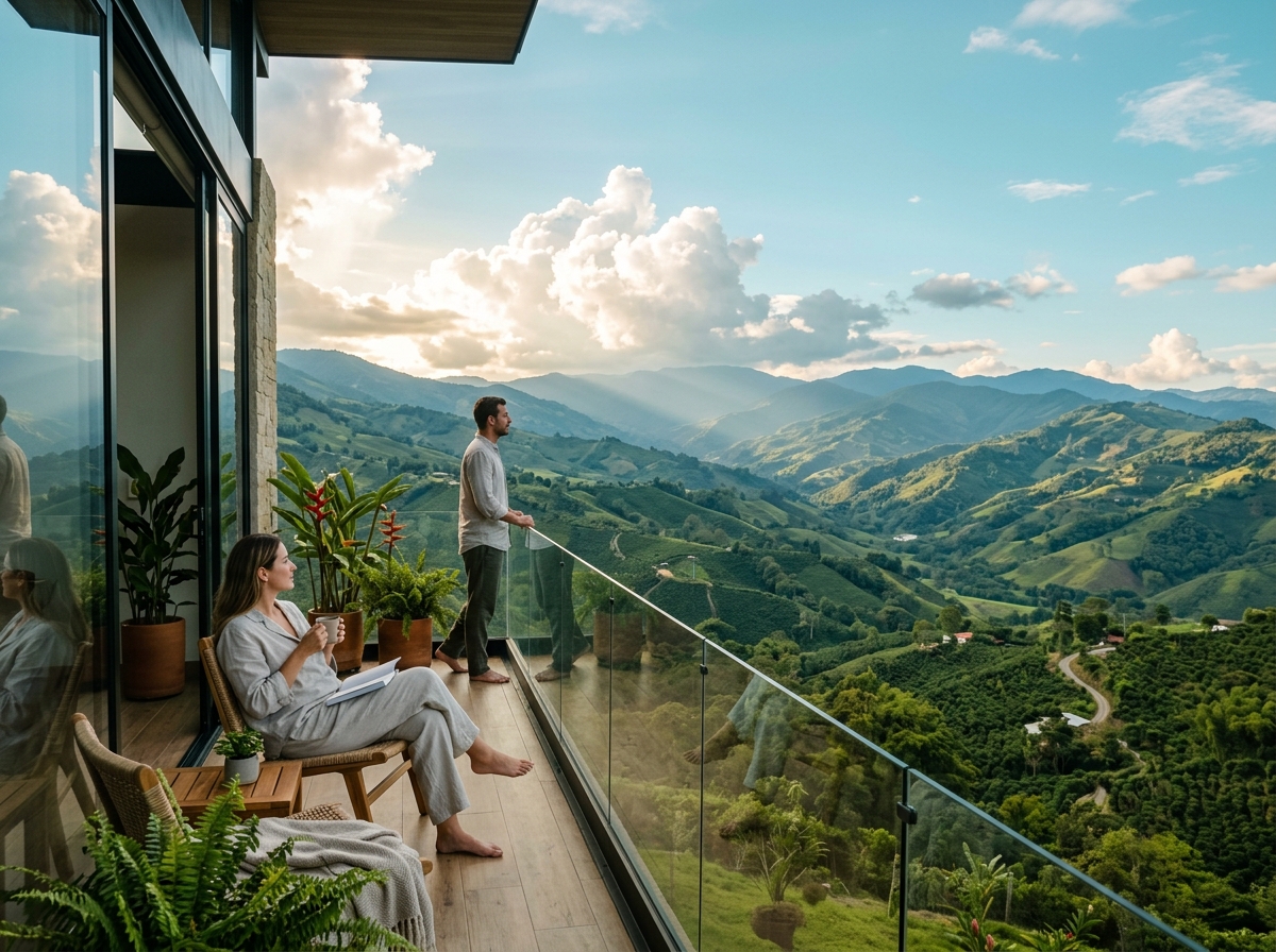 Paisaje abierto del Eje Cafetero y visión de futuro de Soluciones Hospitalarias